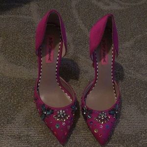 Betsey Johnson heels size 7.5